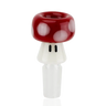 Empire Glassworks Red Mushroom Bowl Piece 14mm