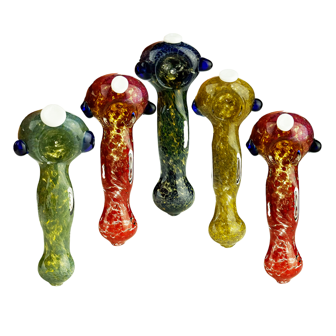 Durable 4.5 Inch Frit Glass Hand Pipe