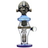 Etch Dab Rig with Slitted Cut Perc and Thick Glass