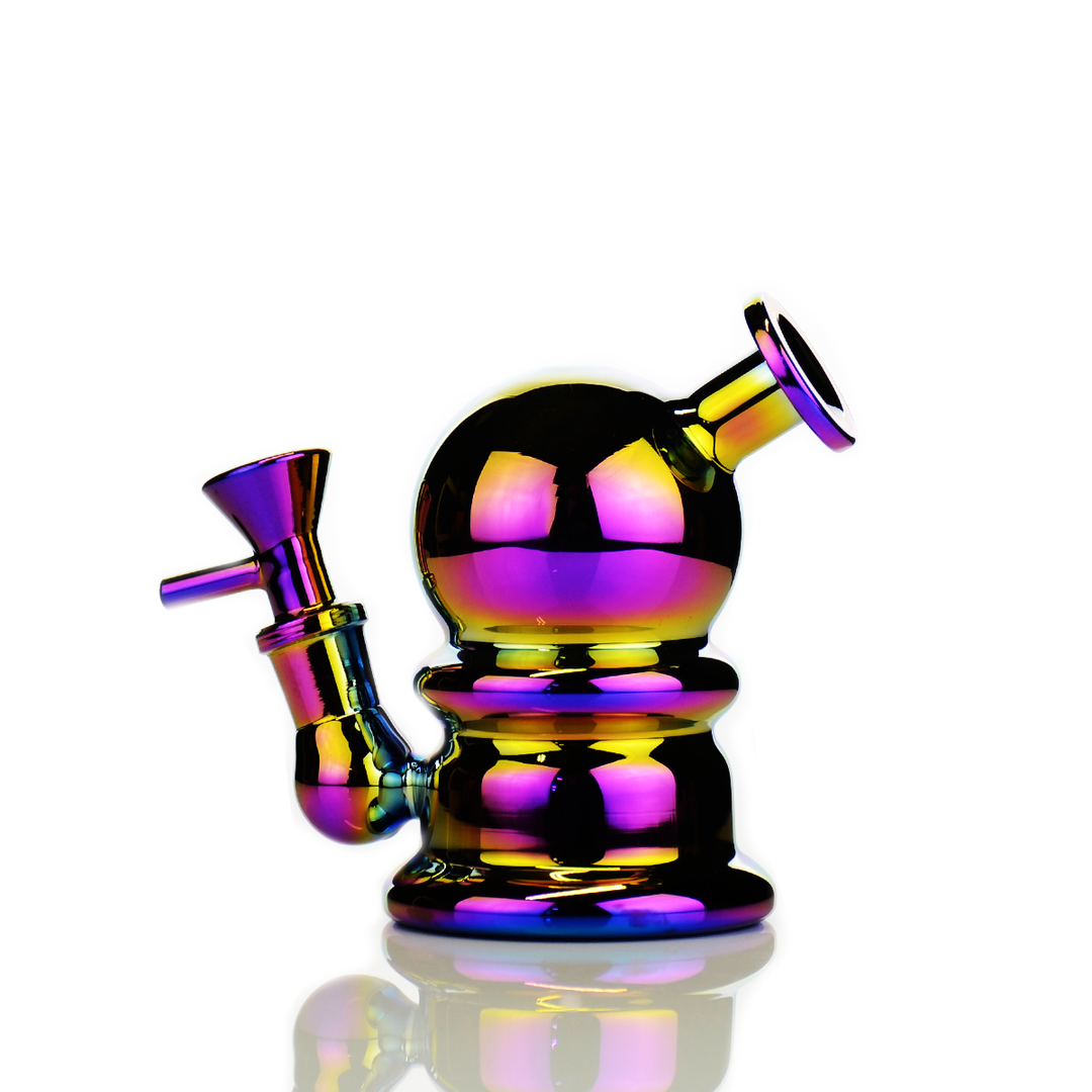 5 Inch Electro Plated Water Pipe with 14mm Bowl