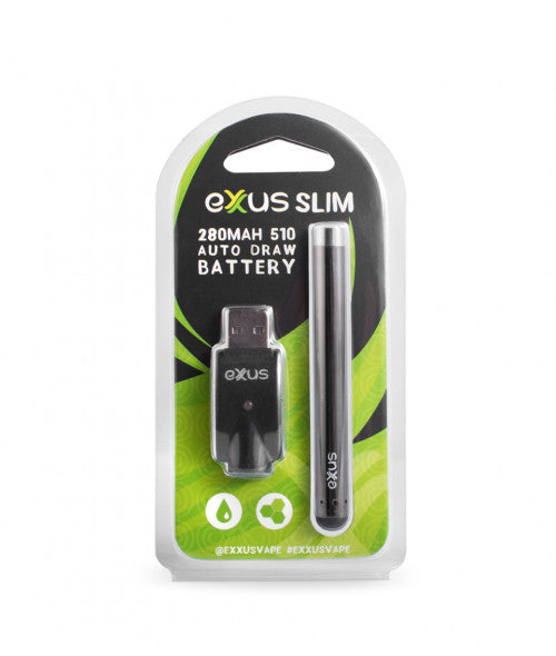 Exxus Slim Auto Draw Vape Battery