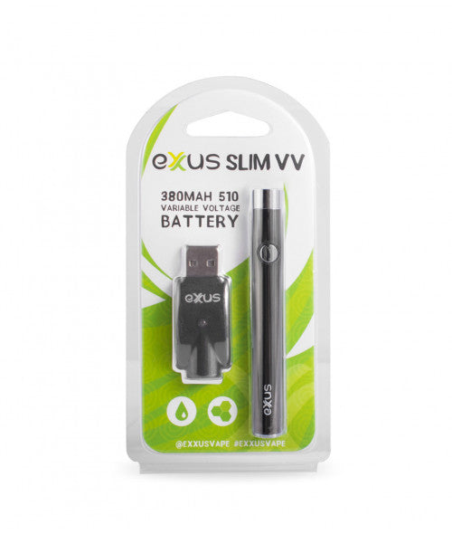 Exxus Slim VV Cartridge Battery - Rainbow
