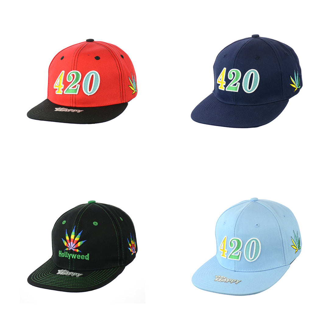 Comfort Cotton Snapback Hat with Embroidery