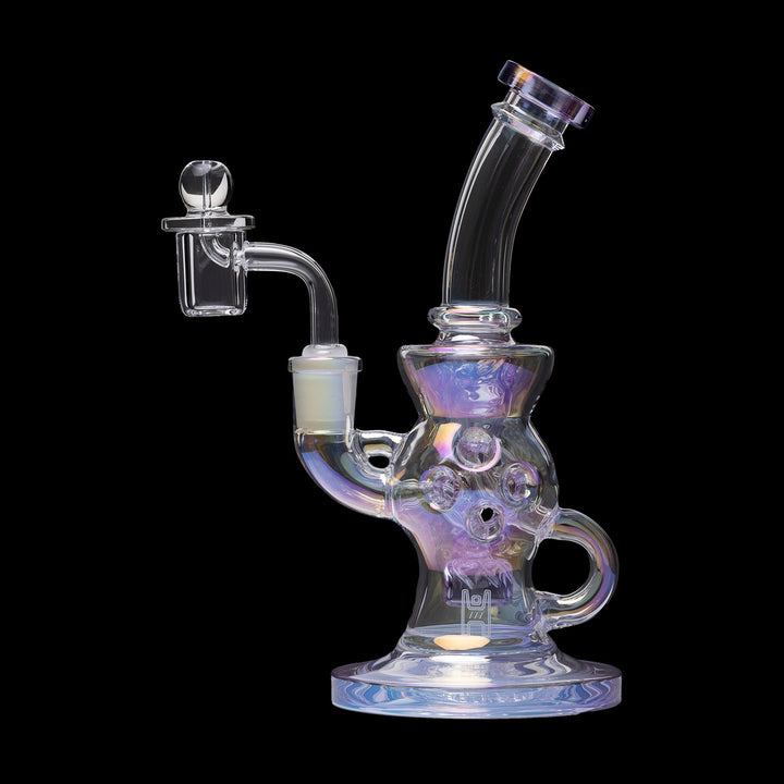 8.5 Inch Swiss Incycler Glass Rig with Showerhead