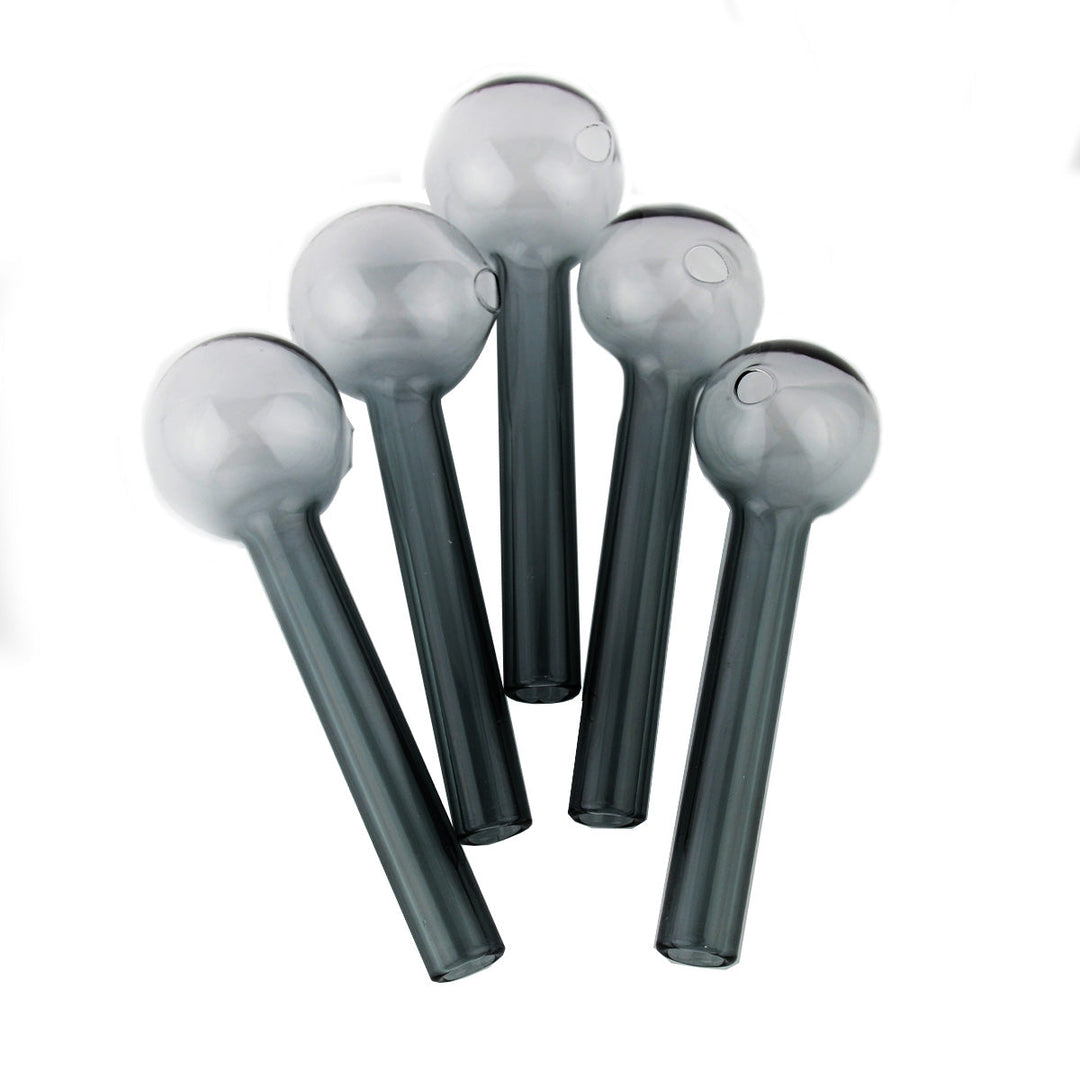 Black Glass Oil Burner Tubes - 25 Pack