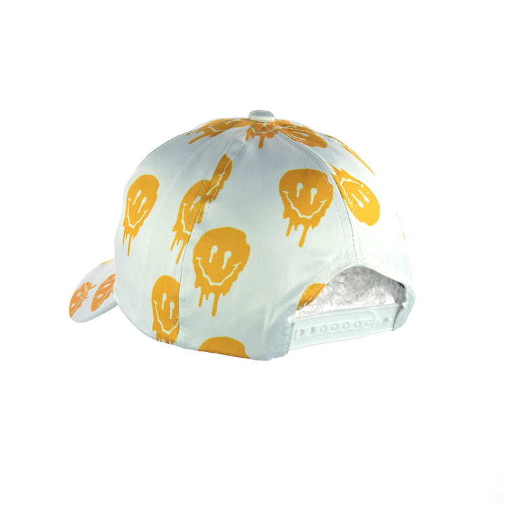 White 'Do Not Panic' Organic Design Snapback