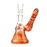 Fancy Glass Side Arm Bubbler by Smokerolla Ships