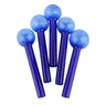 4-Inch Blue Oil Pipe Tubes - 90 Pack
