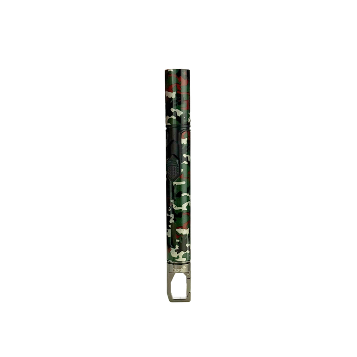 Compact Camo Precision Butane Torch with Clip