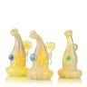6-inch Silver Fumed Pumpkin Bong with 14mm Bowl