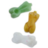 Female Body Glass Pipe in Milky Hues
