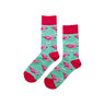 Flamingo Socks Perfect Fit Stylish Comfortable Cotton Blend