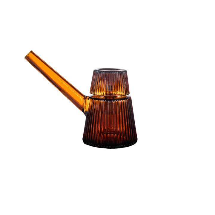 Deco Glass Bubbler for Dry Herb