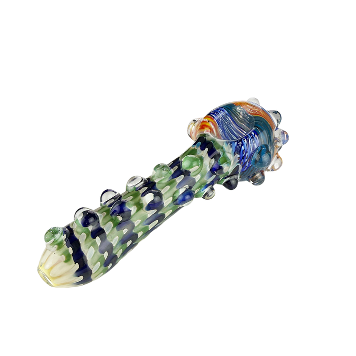 Knowker 5-Inch Marble Pattern Dry Herb Pipe