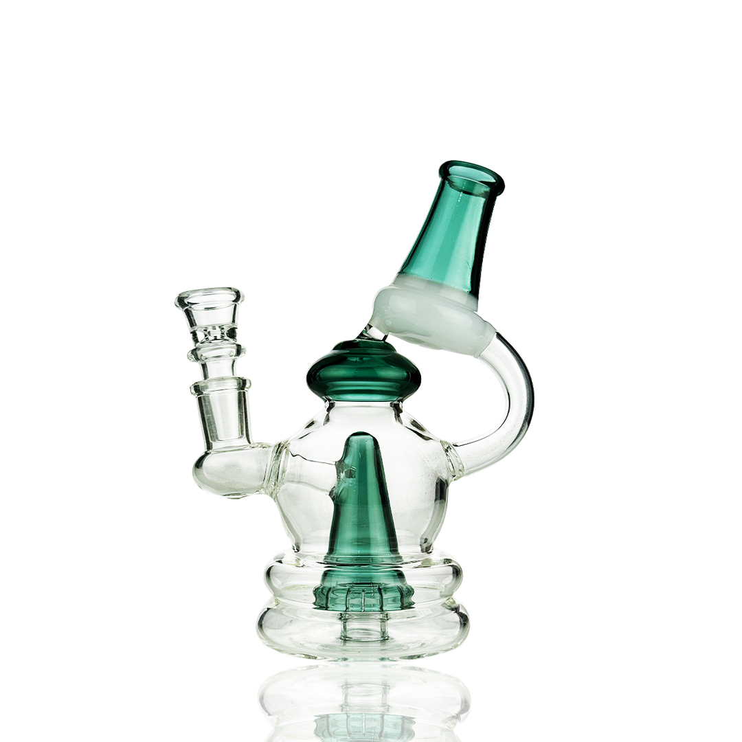 Compact 7-Inch Recycler Water Pipe