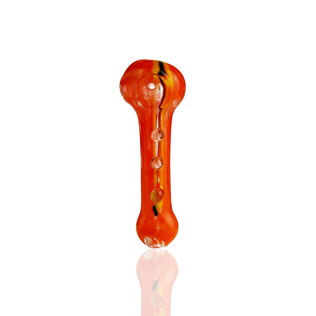 Durable 3-Inch Frit Glass Hand Pipe