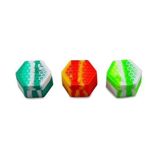 2-Inch Honeycomb Silicone Storage Container