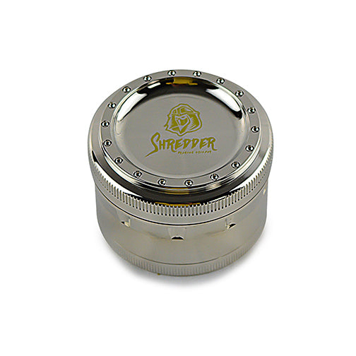 63mm Fancy Rim 4-Piece Dry Herb Grinder
