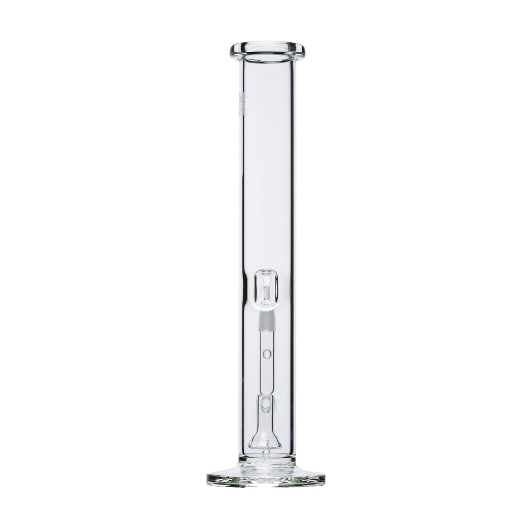 15-Inch Tube Glass Water Pipe with Ice Catcher