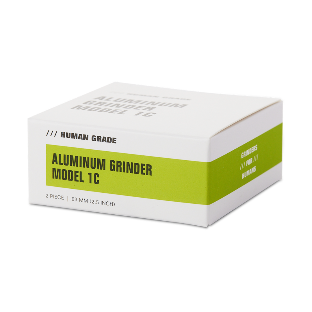 Human Grade 2.5 Inch 2-Piece Aluminum Grinder