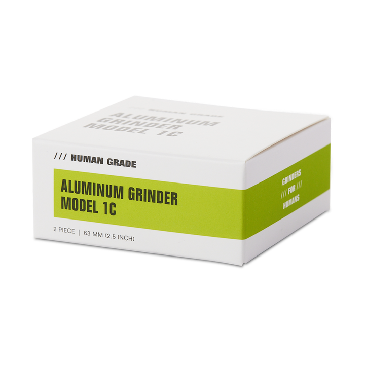 Human Grade 2.5 Inch 2-Piece Aluminum Grinder