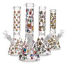 Glow in the Dark Mushroom Water Pipe with Borosilicate Glass