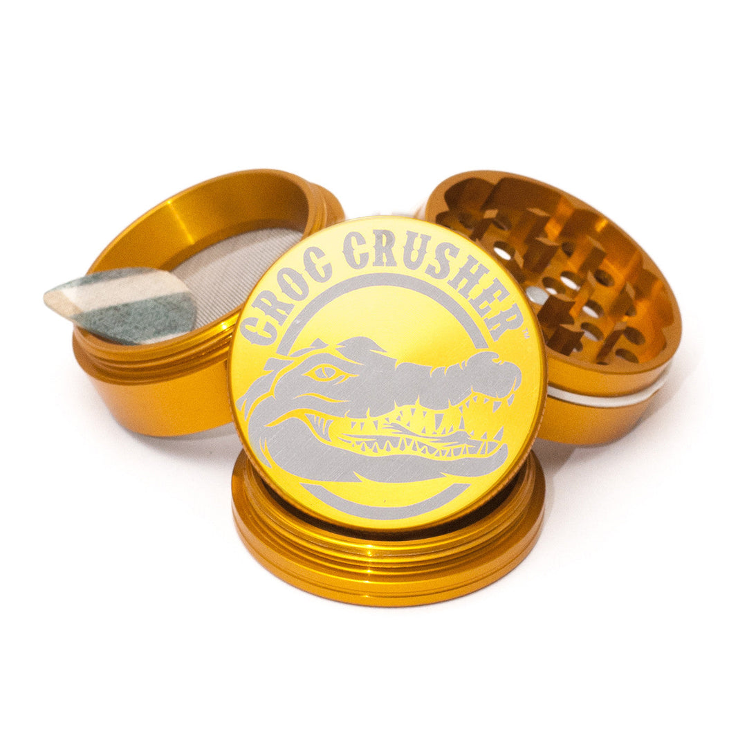 Croc Crusher 2.2 Inch 4-Piece Herb Grinder