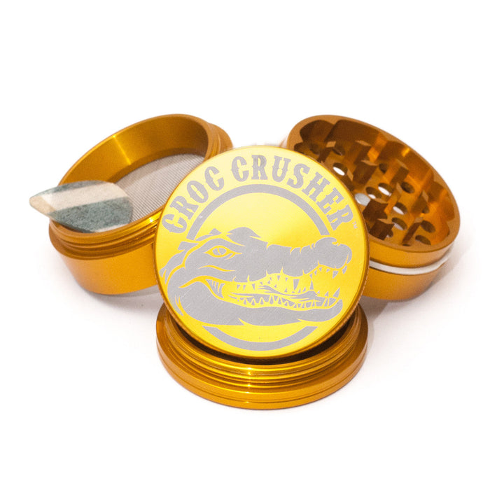Croc Crusher 2.2 Inch 4-Piece Herb Grinder