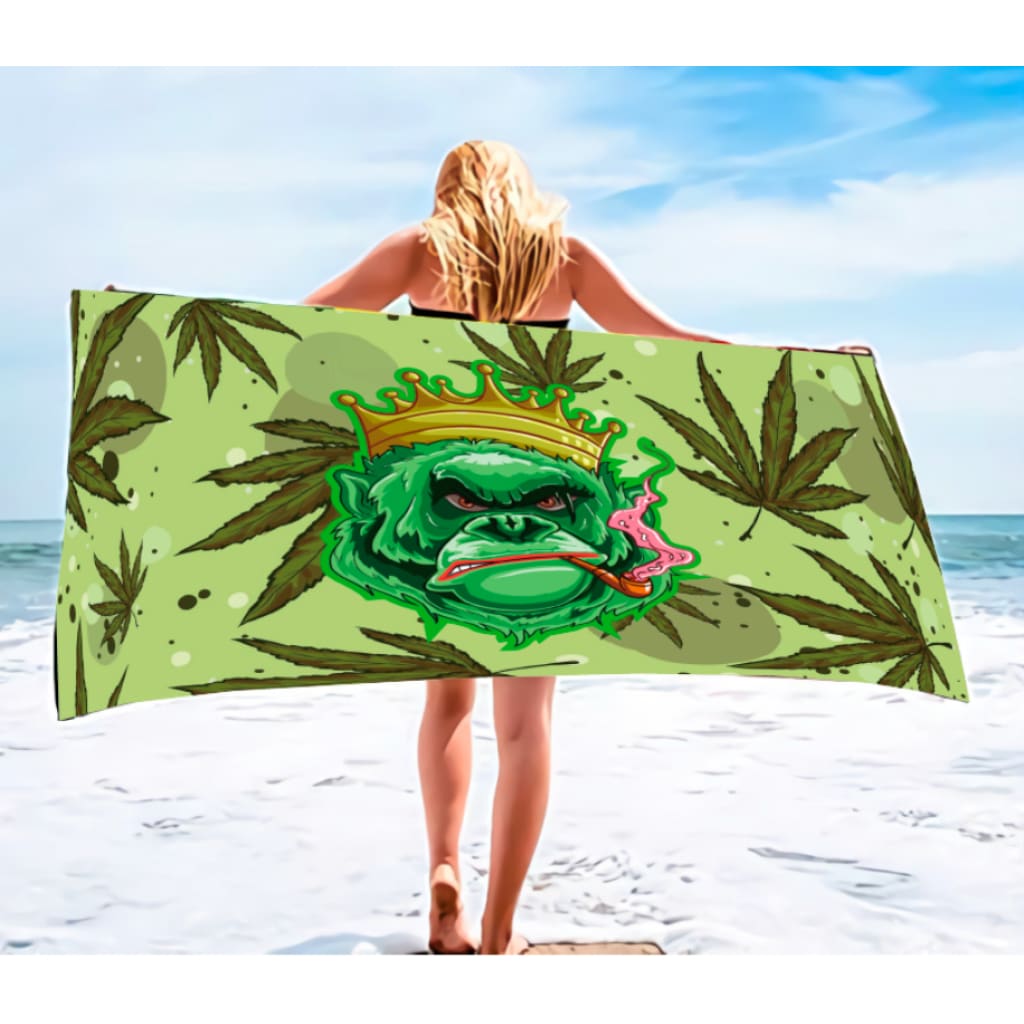 Gorilla Design Beach Towel 🦍
