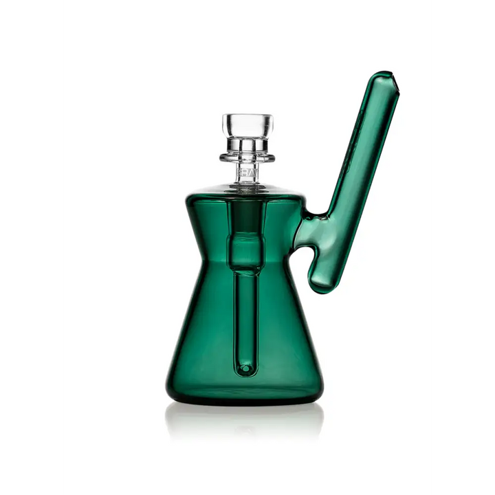 Hourglass Pocket Bubbler for Compact Water Pipe Experience