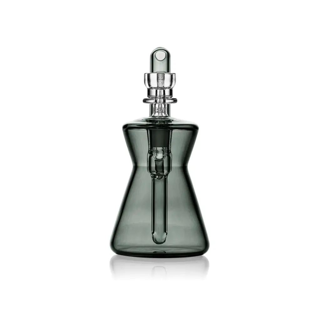 Hourglass Pocket Bubbler for Compact Water Pipe Experience