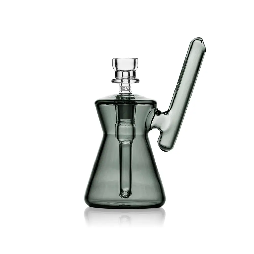 Hourglass Pocket Bubbler for Compact Water Pipe Experience