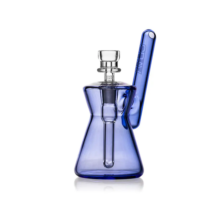 Hourglass Pocket Bubbler for Compact Water Pipe Experience