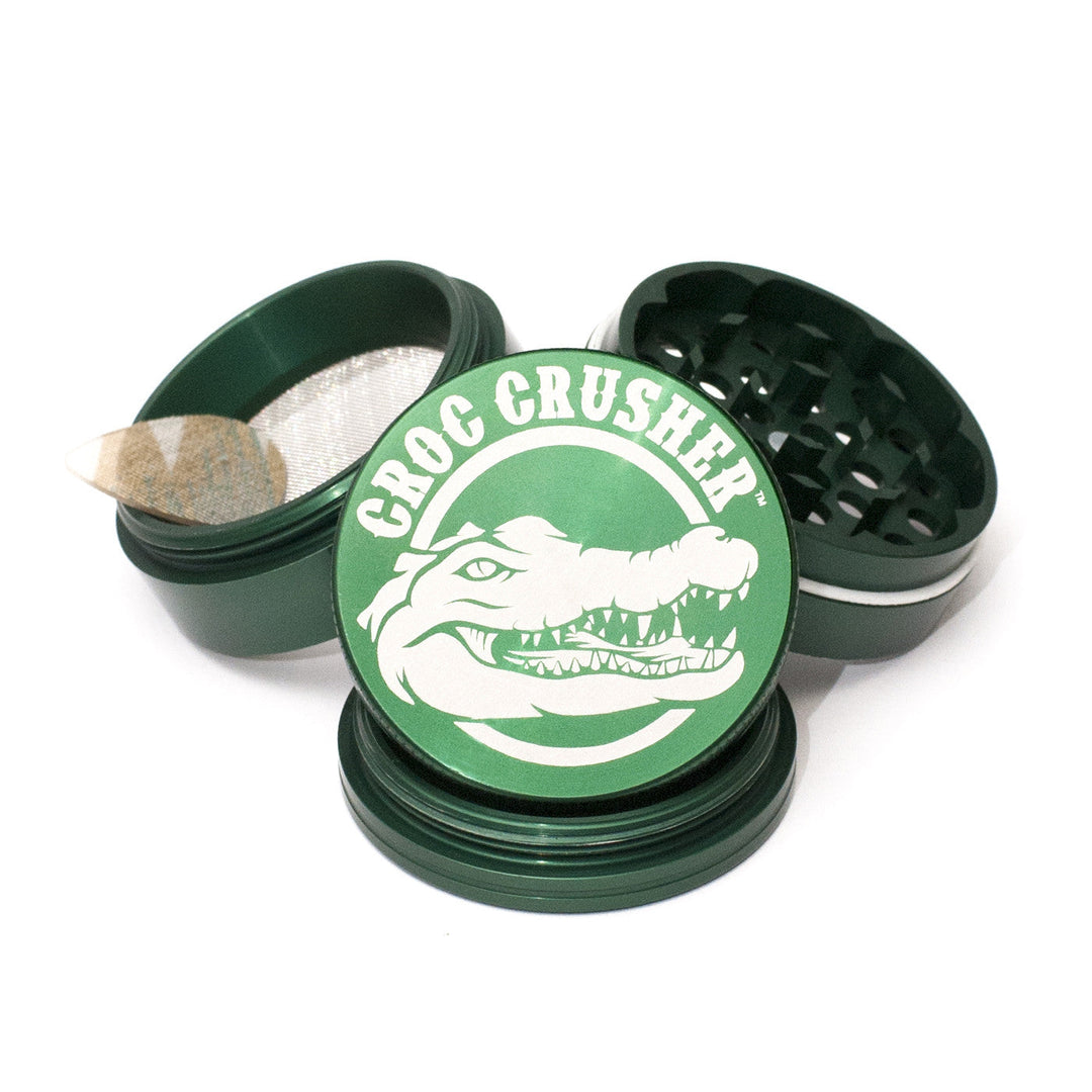 Croc Crusher 2.2 Inch 4-Piece Herb Grinder