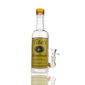 10" Glass Liquor Bottle Water Pipe with 14mm Bowl