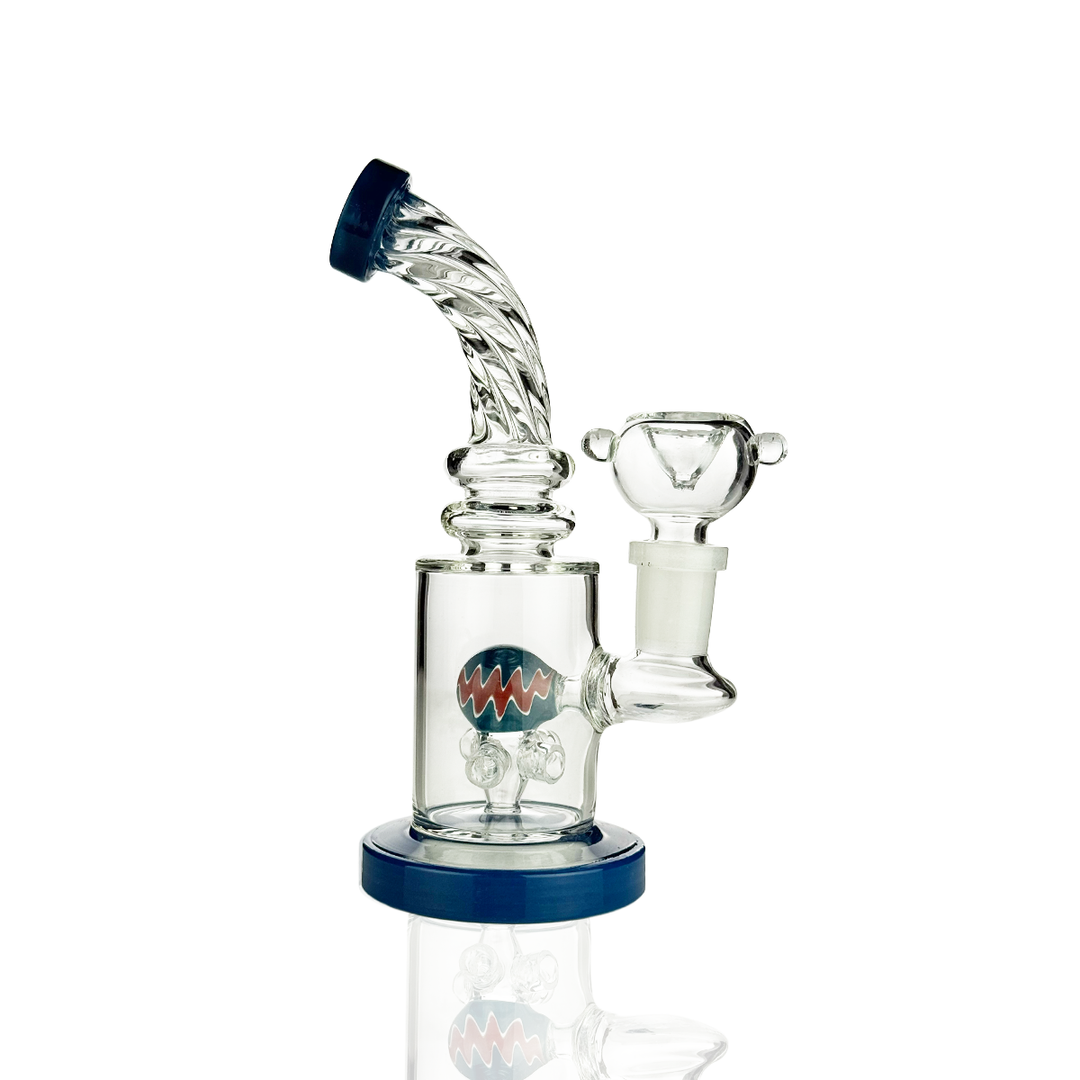 Compact 6" Sphere Water Pipe Rig with 14mm Bowl