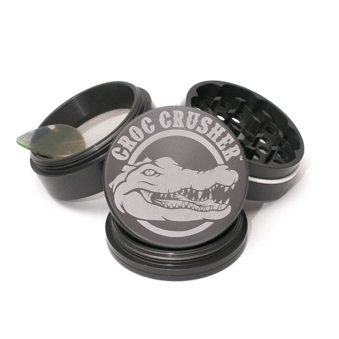 Croc Crusher 2.2 Inch 4-Piece Herb Grinder