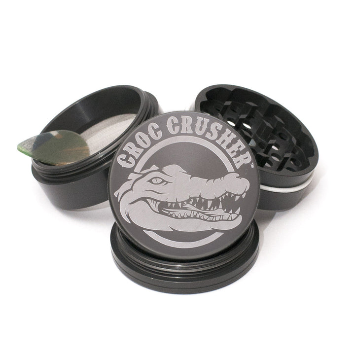 Croc Crusher 2.2 Inch 4-Piece Herb Grinder