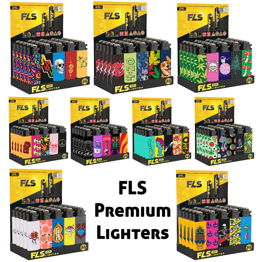 FLS Lighter 25-Piece Retail Display