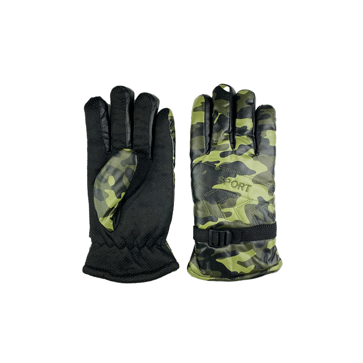 Waterproof Winter Sports Gloves - Non-Slip Leather