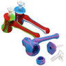 Hammer Silicone Bubbler with Removable Glass Bowl