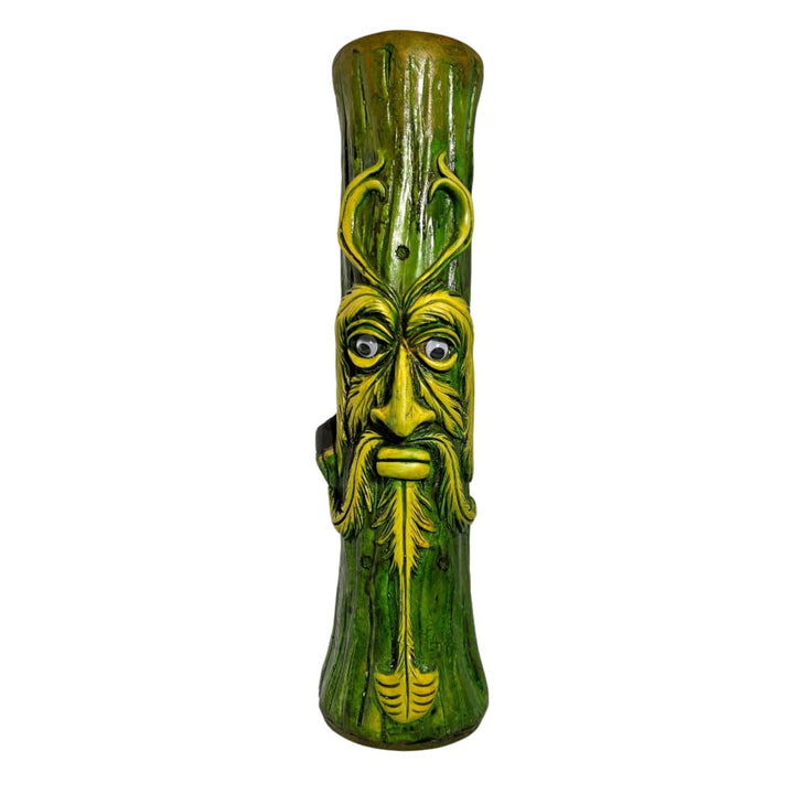 Hand Carved Wooden Bong Crafted by Native Artists