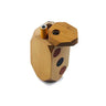 Handmade Wooden Dots Dugout with one Hitter