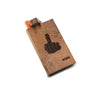 Handmade Wooden Middle Finger Dugout with one Hitter