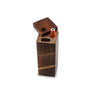 Handmade Wooden Striped Dugout with one Hitter