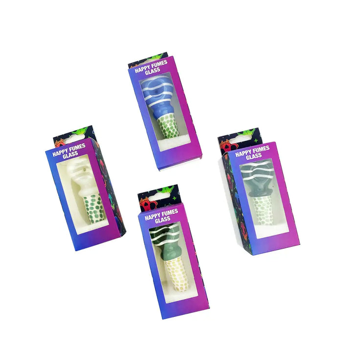 Dot Art Hand Pipe Spoon for Smooth Smoking