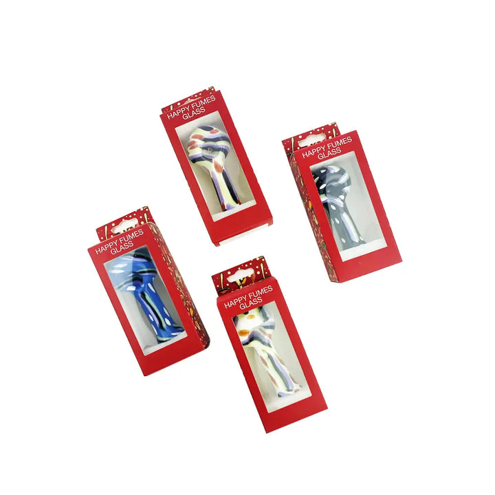 Multicolor Slime Hand Pipe Spoon for a Vibrant Smoking Experience