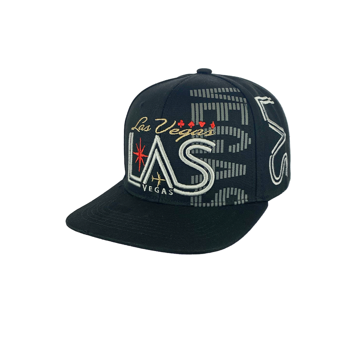 Vegas Embroidered Adjustable Snapback
