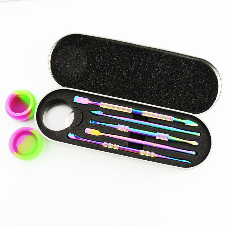 Rainbow Metal Dab Tool Set