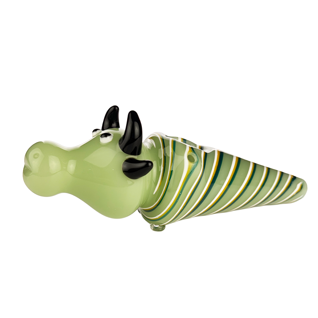 Compact Bull Design Hand Pipe for Dry Herb